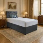 Single Divan Bed With Choice of Mattress - Headboard & Storage